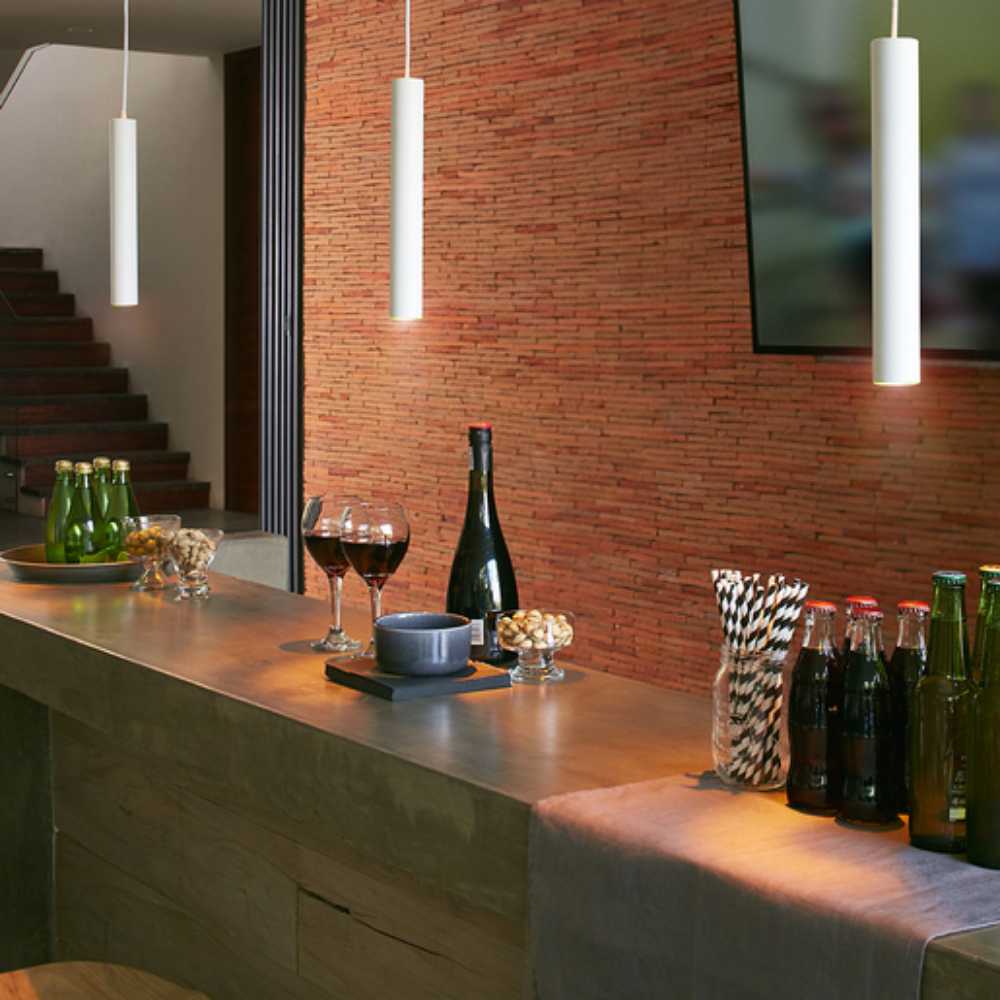 KIT DE 2 PIEZAS DE LAMPARA DE INTERIOR TECNOLITE EPSILON PARA SUSPENDER BASE E27