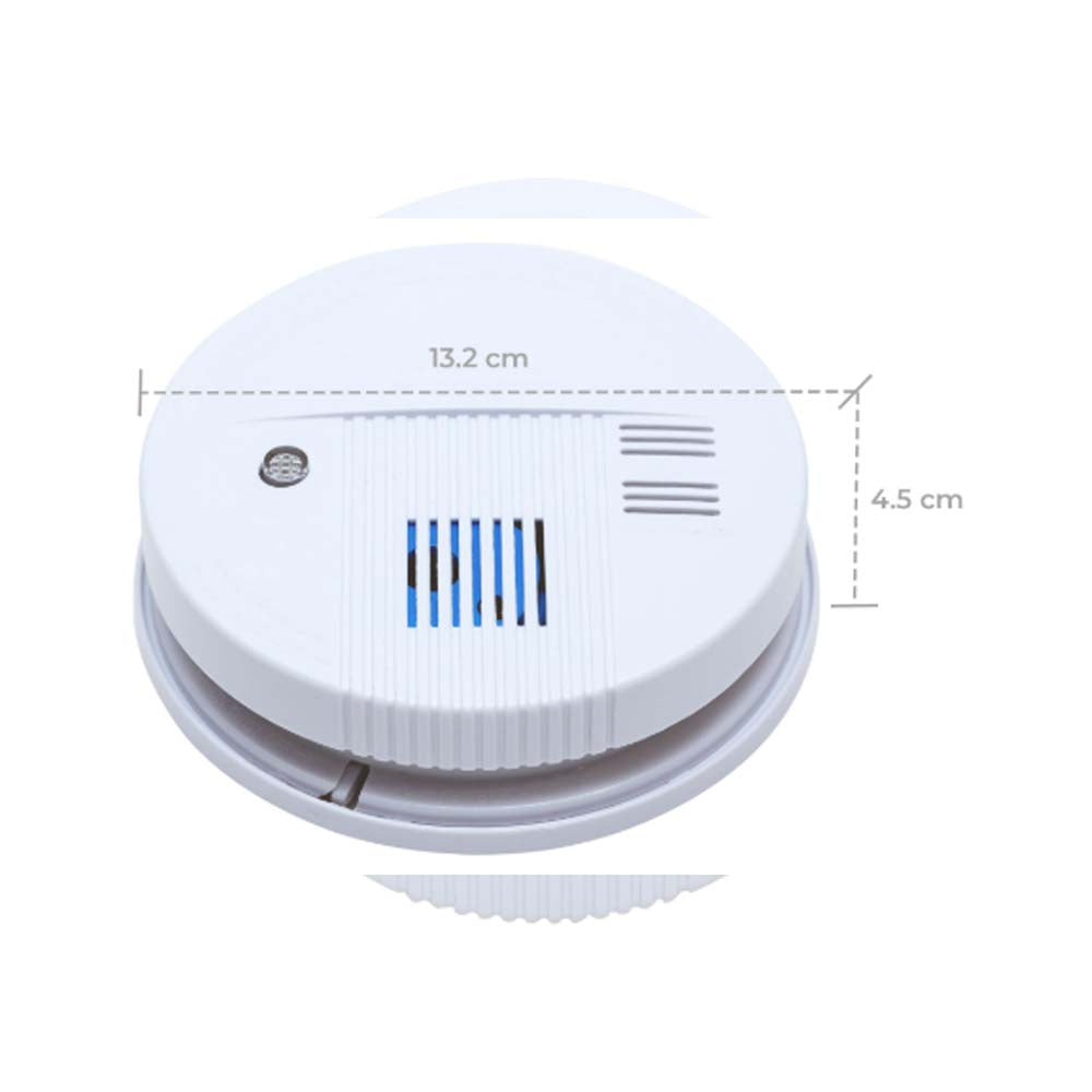 KIT DE 4 DETECTORES DE HUMO FOTOELECTRICO PARA INTERIORES COLOR BLANCO TECNOLITE