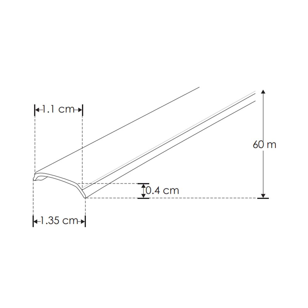 KIT DE 3 PAQUETES DE PERFIL PARA TIRA EXTRAPLANA LED CON CEJA (PERFIL RECTO ALUMINIO 2M + MICA DIFUSA 2M + 2 TAPAS LATERALES + 2 GRAPAS DE EMPOTRAR O SOBREPONER IP20) ILUMILEDS