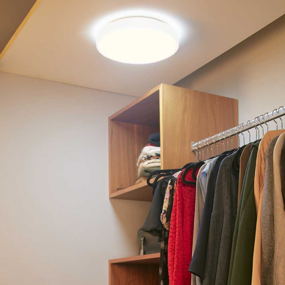 KIT DE 2 PIEZAS DE LAMPARA DE INTERIOR LED ANSER I TECNOLITE PARA SOBREPONER 16W LUZ DE DIA