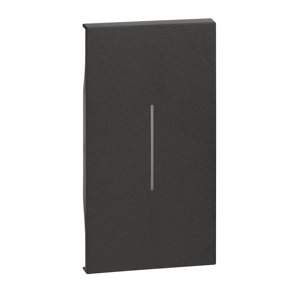 CUBRETECLA INTERRUPTOR 2 MODULOS COLOR NEGRO LIVING NOW