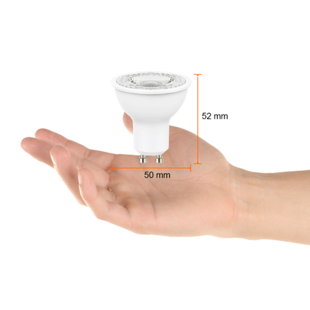 KIT DE 30 PIEZAS DE FOCO LED TECNOLITE 5.5W LUZ DE DIA BASE GU10 *** OFRECER GU10-SMDLED/3W/65 ***