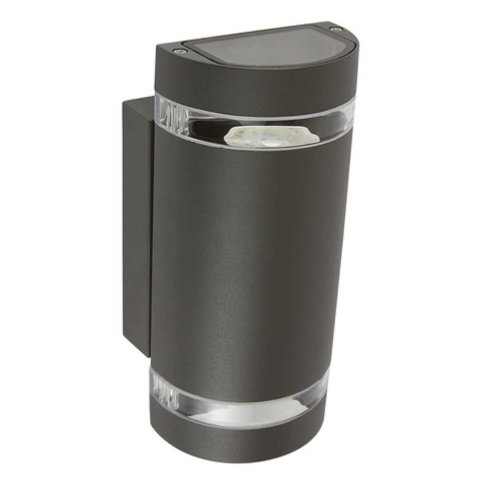 KIT DE 2 PIEZAS DE LAMPARA DE EXTERIOR TOLEDO TECNOLITE PARA SOBREPONER BASE GU10 ANTRACITA