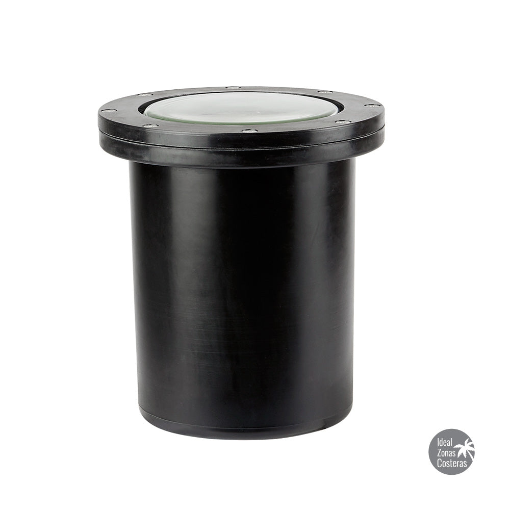 KIT DE 2 PIEZAS DE LAMPARA DE EXTERIOR LED CUENCA I TECNOLITE DE PISO EMPOTRABLE 90W IP65 BASE E27 NO INCLUYE FOCO