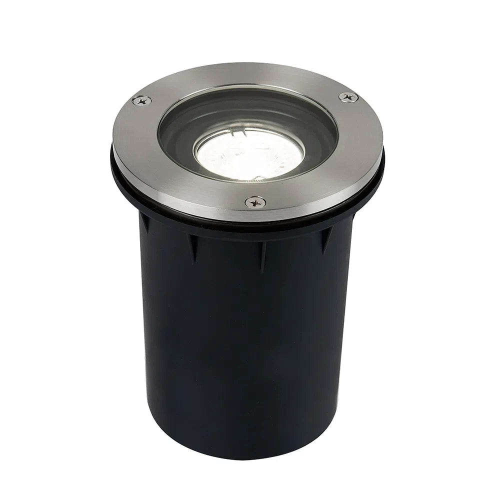 KIT DE 2 PIEZAS DE LAMPARA DE EXTERIOR LED DAROCA I TECNOLITE DE PISO EMPOTRABLE 50W IP65 BASE GX5.3 NO INCLUYE FOCO