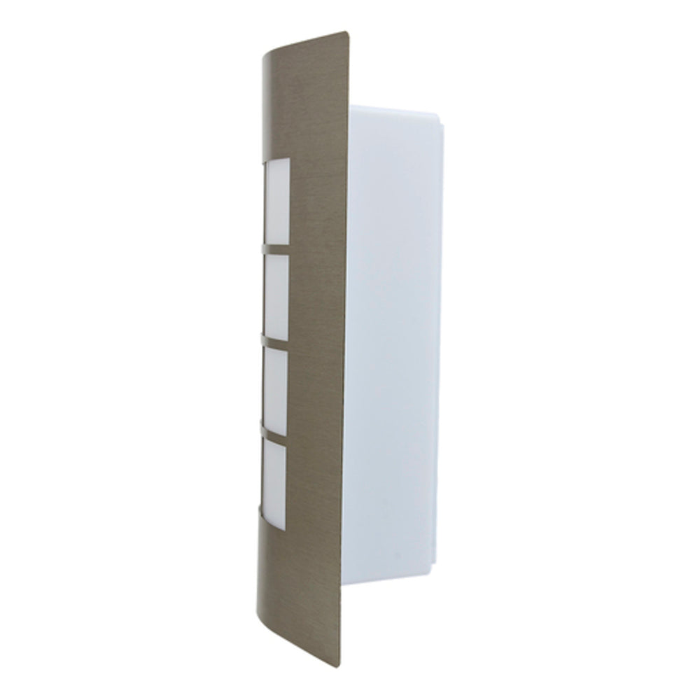 KIT DE 2 PIEZAS DE LAMPARA DE EXTERIOR TURIN I TECNOLITE PARA SOBREPONER BASE E27 SATINADO