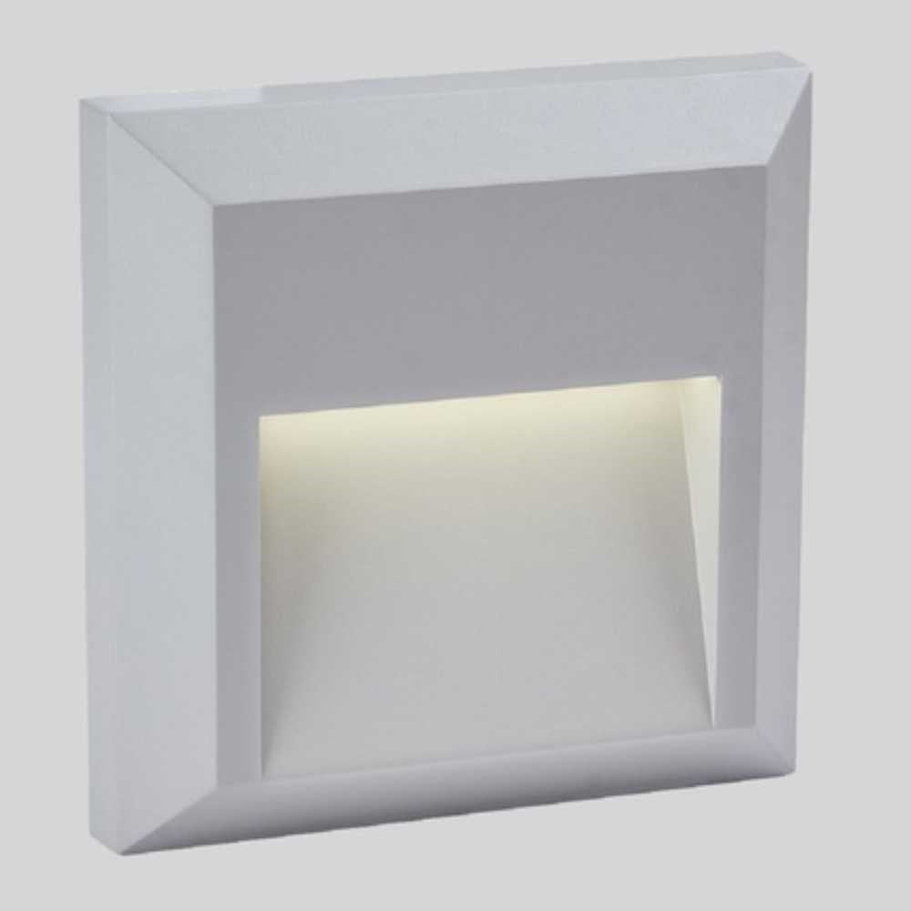 KIT DE 2 PIEZAS DE LÁMPARA LED DE EXTERIOR ANSHAN I TECNOLITE PARA SOBREPONER 1W LUZ BLANCA NEUTRA