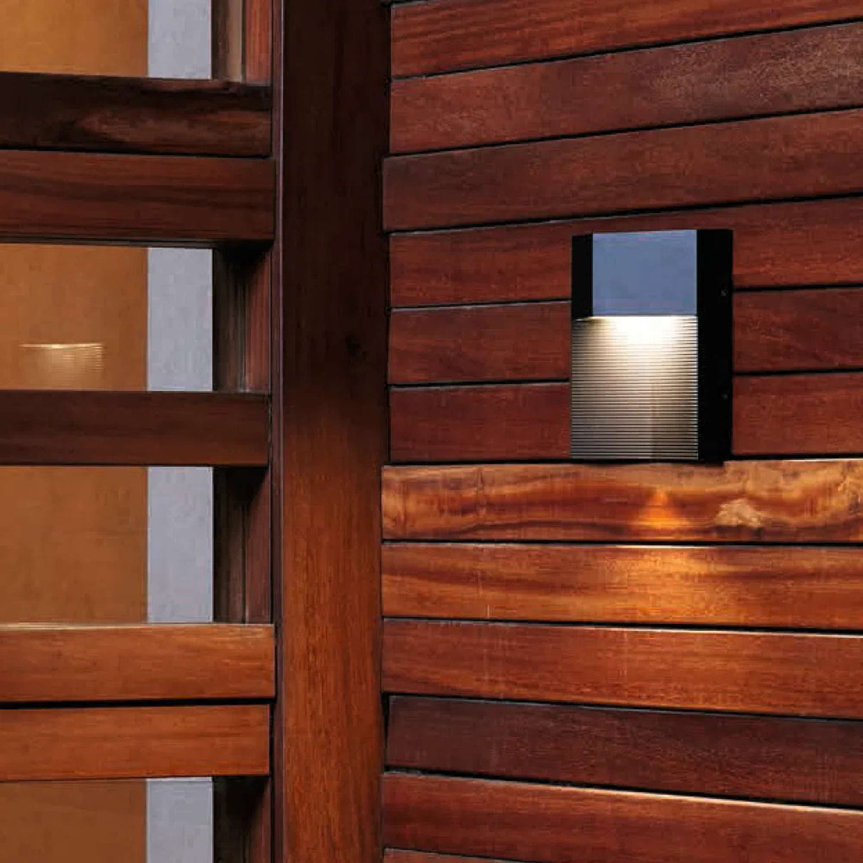 KIT DE 2 PIEZAS DE LAMPARA DE EXTERIOR LED SPECTRUM TECNOLITE PARA SOBREPONER 8W LUZ SUAVE CALIDA NEGRO