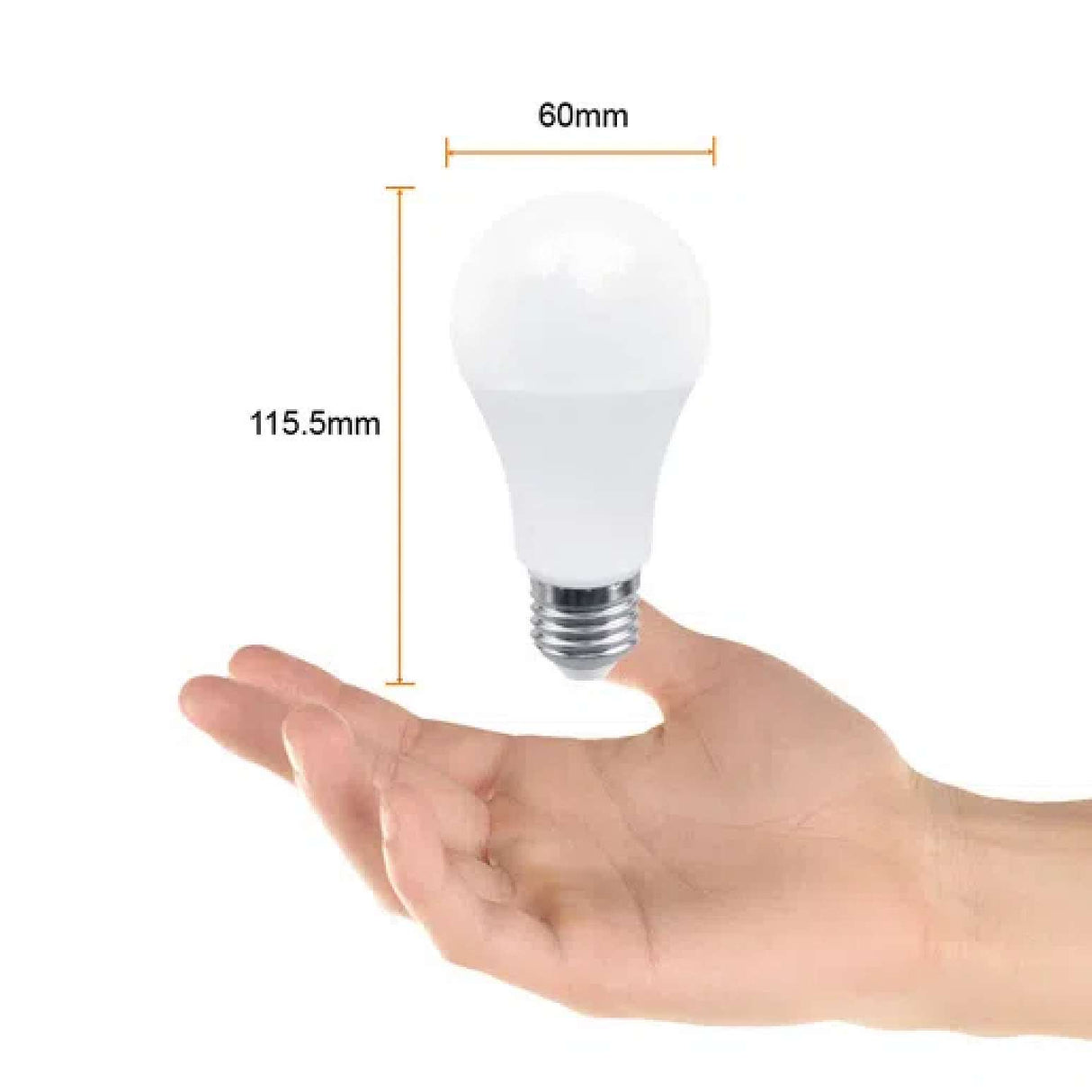 PAQUETE DE 3 FOCOS LED INTELIGENTES A19 WIFI 8 W LUZ RGB + BLANCA BASE E27 COMPATIBLE CON APP MOVIL Y ASISTENTES DE VOZ