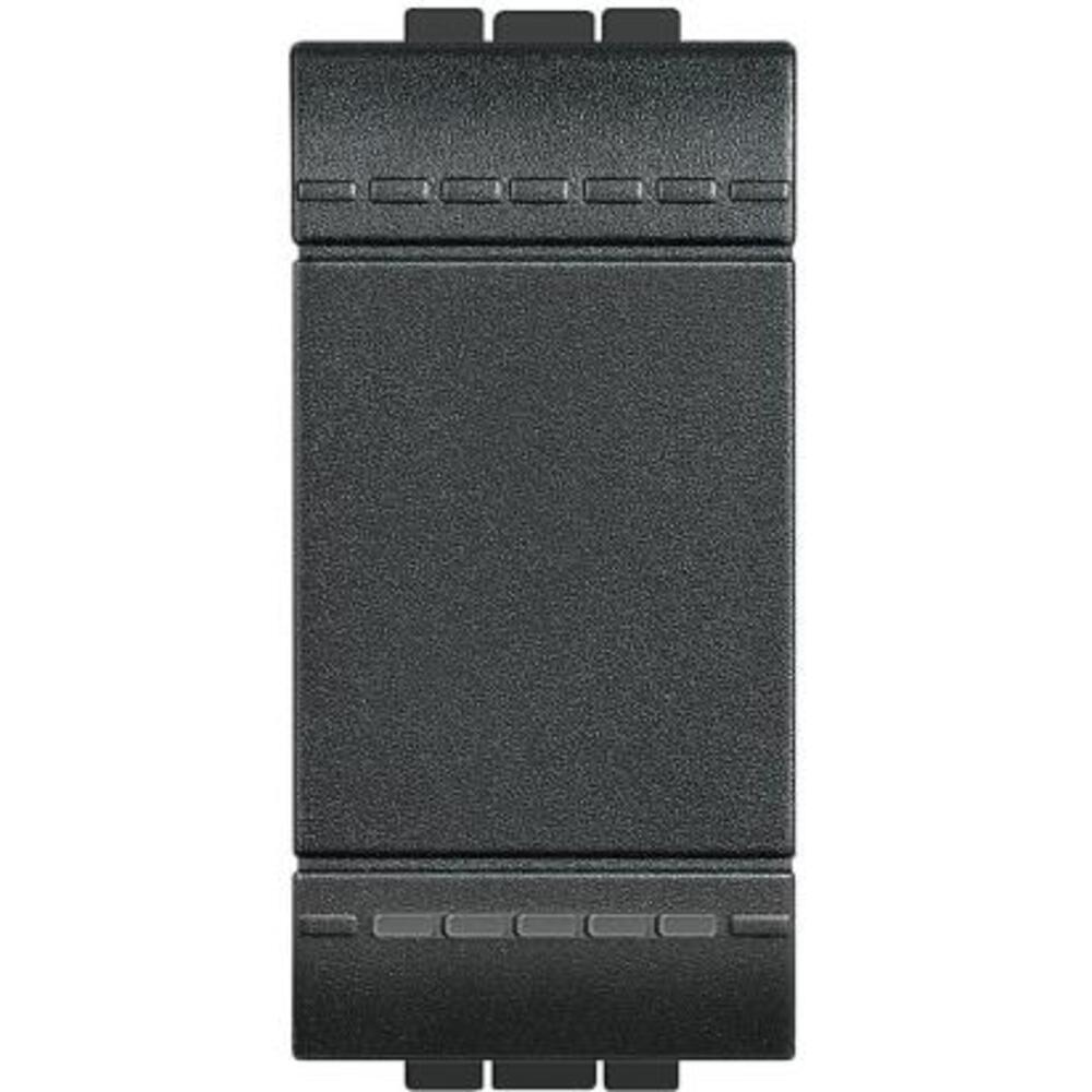 KIT DE 6 INTERRUPTORES SENCILLOS 1 MODULO 16AX 127-277 VOLTS COLOR NEGRO LINEA LIVING NOW LEGRAND