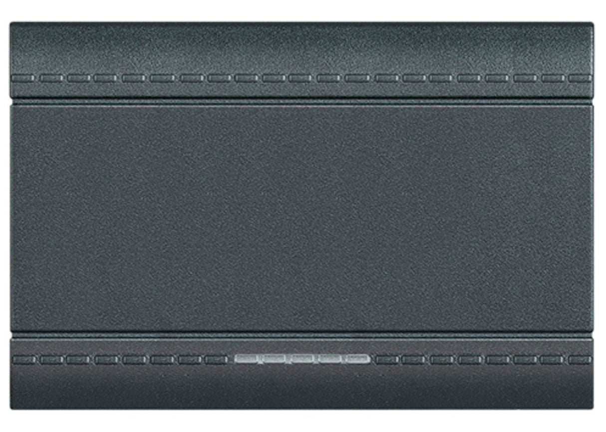 KIT DE 9 CUBRETECLA 3 MODULOS COLOR NEGRO LINEA LIVING Y LIGHT LEGRAND