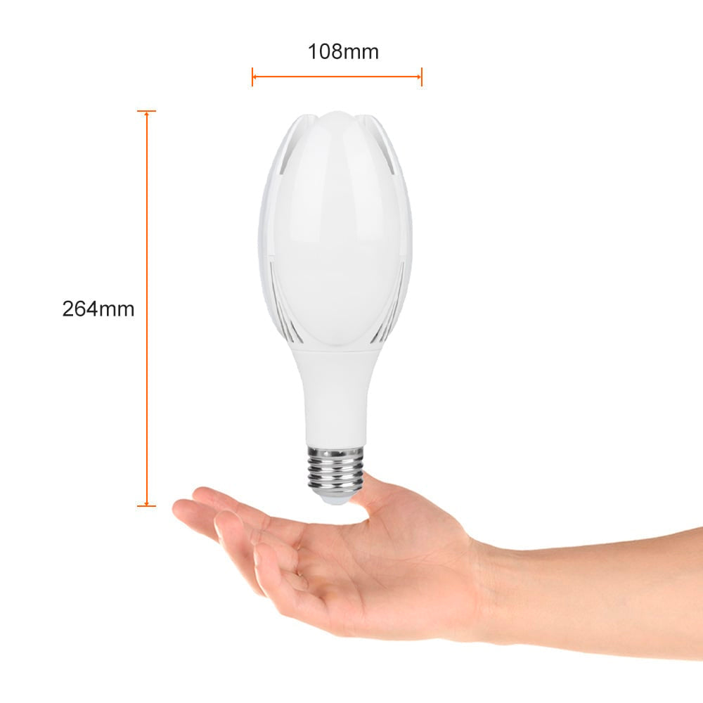 KIT DE 3 PIEZAS DE FOCO LED TECNOLITE DE ALTA POTENCIA 50W LUZ DE DÍA BASE E27