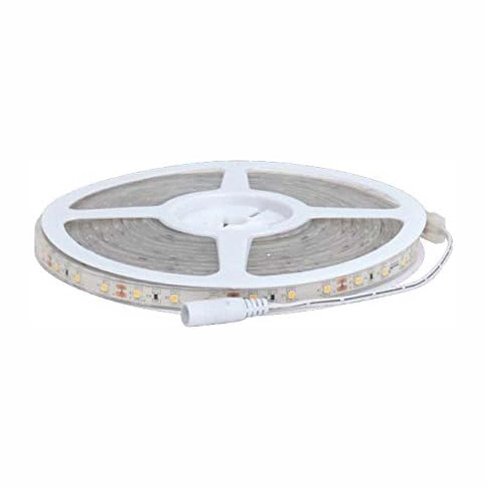 KIT DE 2 TIRAS DE LED FLEXIBLES CON RECUBRIMIENTO DE VINIL 5M 127V IP45 BLANCO CALIDO TECNOLITE