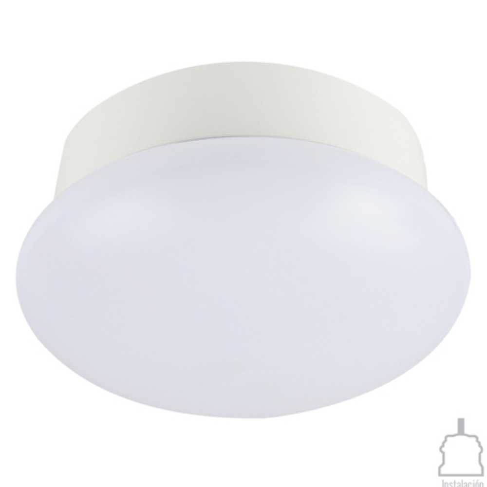 KIT DE 3 PIEZAS DE LÁMPARA DE INTERIOR LED TECNOLITE COLUMBUS 13W LUZ DE DÍA BASE E27 CONEXIÓN DIRECTA AL SOCKET