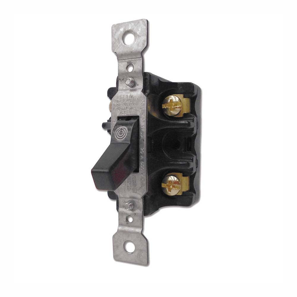 KIT DE 3 INTERRUPTOR PARA SERVICIO PESADO 2 POLOS 30A/250V Y 20A/600V COLOR NEGRO EATON