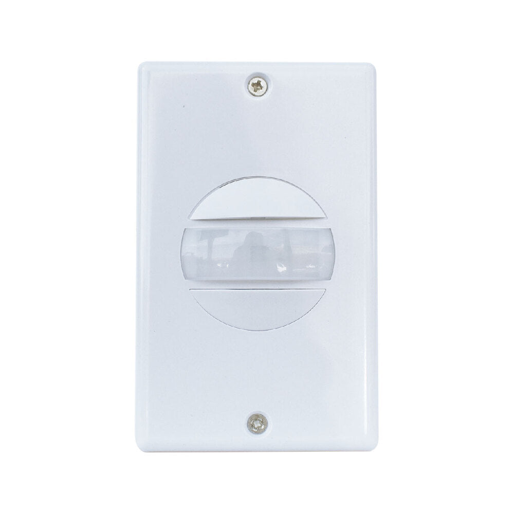 KIT DE 5 SENSORES DE MOVIMIENTO DE 180 GRADOS PARA EMPOTRAR EN PARED CON SWITCH COLOR BLANCO TECNOLITE