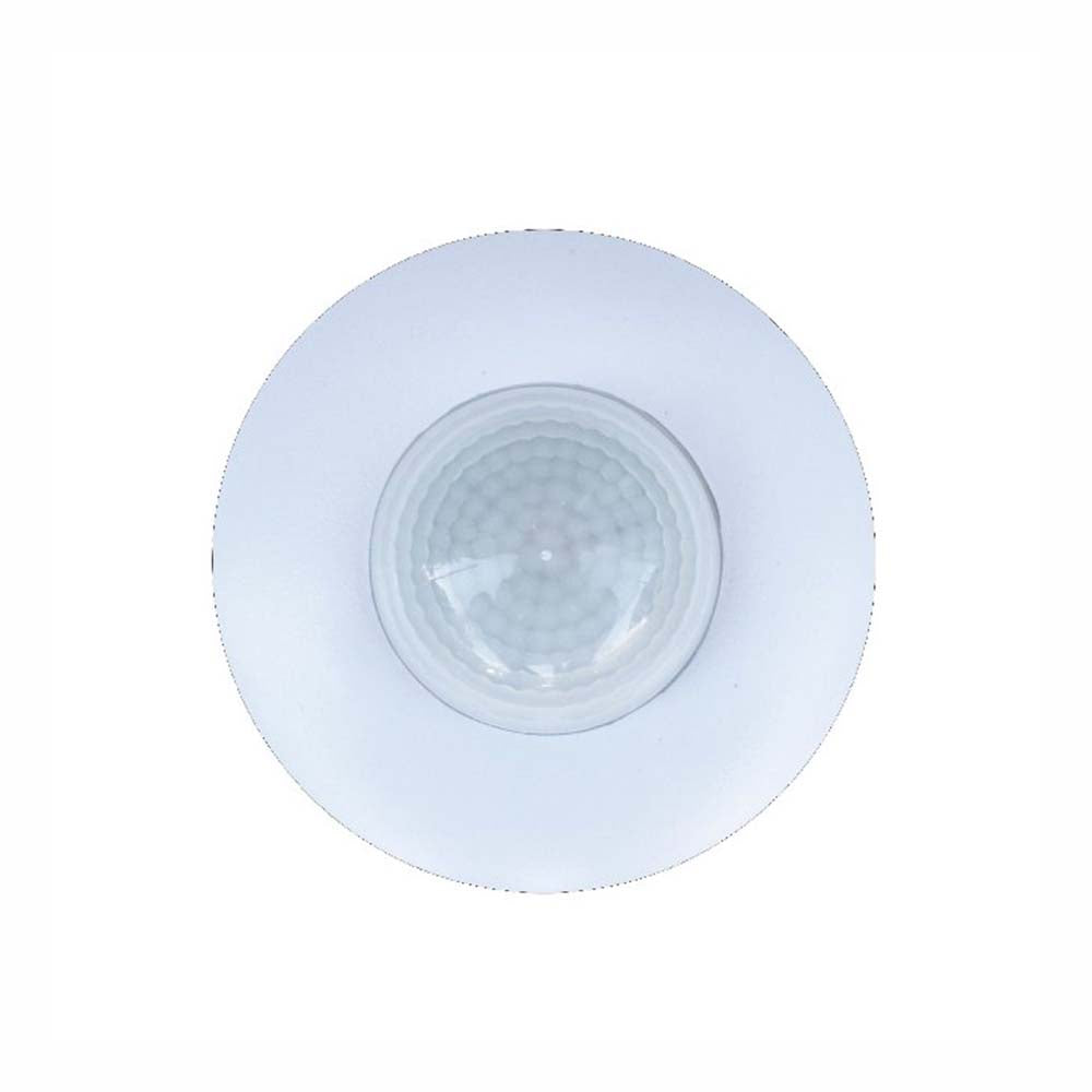 KIT DE 3 SENSORES DE MOVIMIENTO DE 360 GRADOS COLOR BLANCO PARA SOBREPONER EN TECHO TRIPLE SENSORES INFRARROJO TECNOLITE