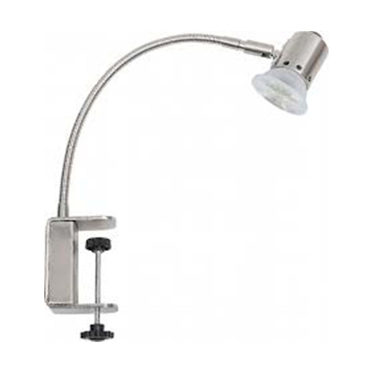 KIT DE 2 PIEZAS DE LAMPARA DE ESCRITORIO TECNOLITE CON ABRAZADERA 6W LUZ SUAVE CALIDA FLEXIBLE FOCO GU10 INCLUIDO