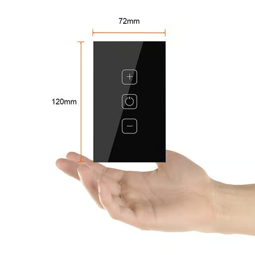KIT DE 2 PIEZAS DE DIMMER 1C WIFI C/NEUTRO COLOR NEGRO