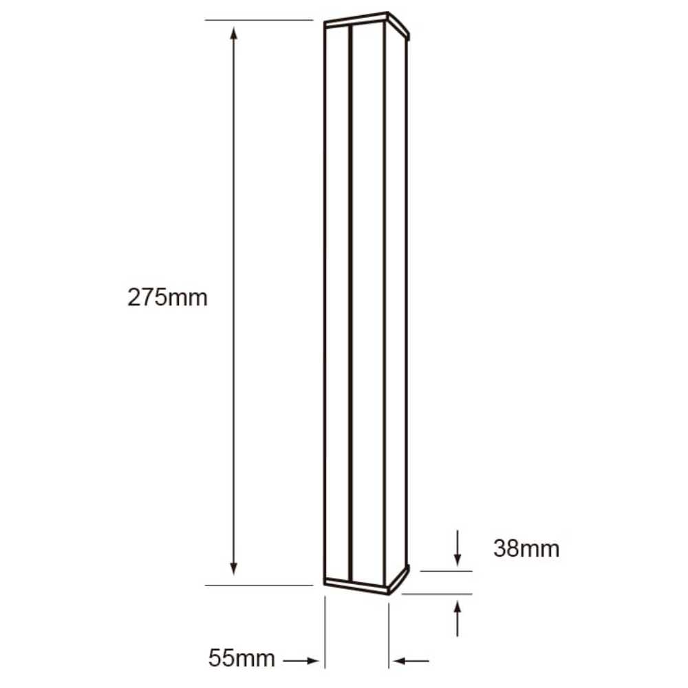 KIT DE 2 PIEZAS DE LAMPARA DE INTERIOR LED PORVOO TECNOLITE PARA SOBREPONER 7W LUZ BLANCA NEUTRA