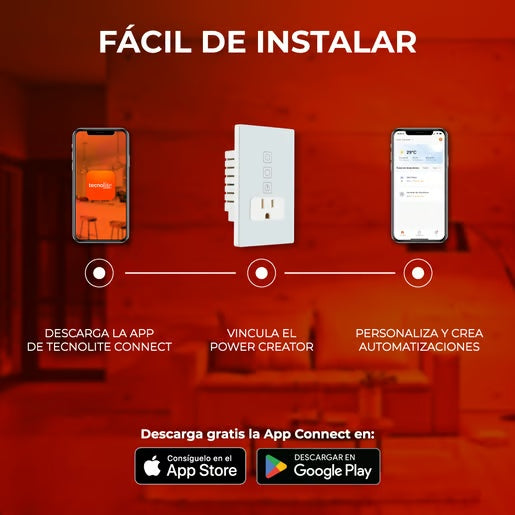 KIT DE 2 PIEZAS DE SWITCH SMART 2C + SMART PLUG 16A BCO