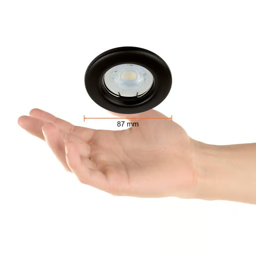 KIT DE 19 PIEZAS DE LAMPARA DE INTERIOR EMPOTRABLE ALEZIO TECNOLITE POTENCIA MAXIMA 50W BASE GX5.3 COMPACTO FOCO MR16 NO INCLUIDO LATON