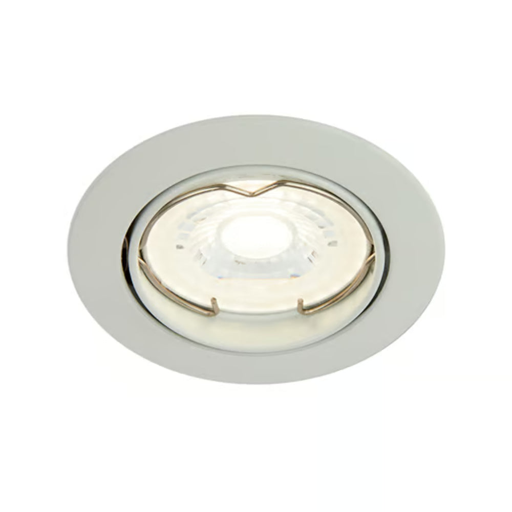 KIT DE 14 PIEZAS DE LÁMPARA DE INTERIOR EMPOTRABLE ANDORA TECNOLITE POTENCIA MÁXIMA 50W BASE GX5.3 FOCO MR16 NO INCLUIDO BLANCO