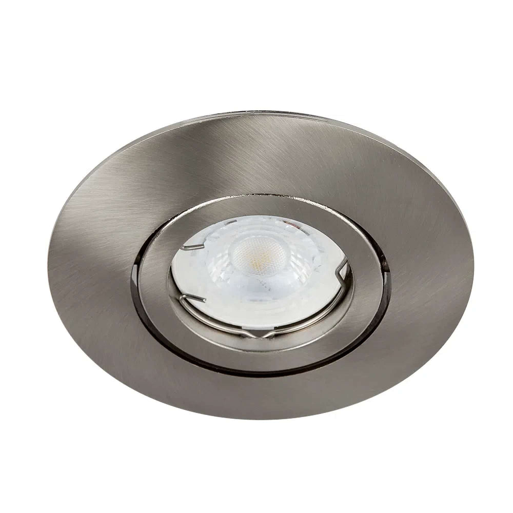 LAMPARA EMPOTRABLE DOWNLIGHT DIRIGIBLE POTENCIA MAX. 6 W BASE GX5.3 FOCO MR16 NO INCLUIDO YD-360/S