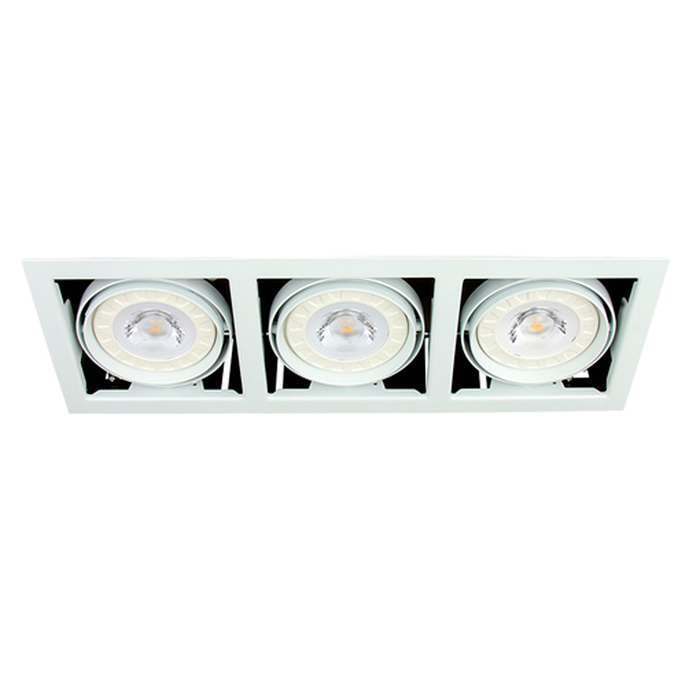 KIT DE 2 PIEZAS DE LAMPARA EMPOTRABLE DOWNLIGHT 3X50 W ARCO TECNOLITE