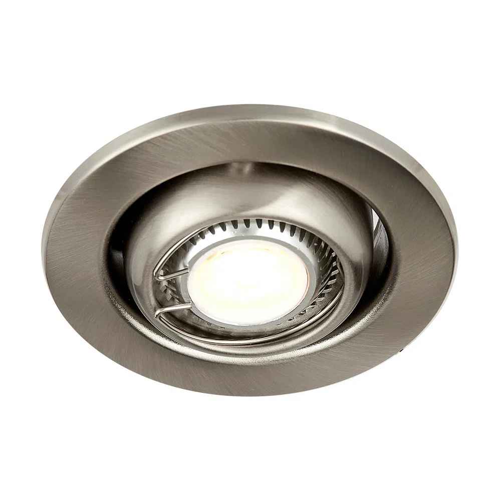 KIT DE 13 PIEZAS DE LAMPARA EMPOTRABLE TECNOLITE ACARI I 35W BASE G4 SATINADO