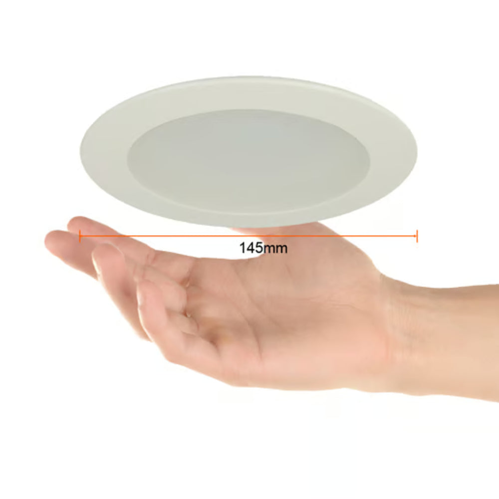 KIT DE 7 PIEZAS DE LÁMPARA DE INTERIOR EMPOTRABLE LED NOVA TECNOLITE NO ATENUABLE LED INTEGRADO 11W LUZ SUAVE CÁLIDA