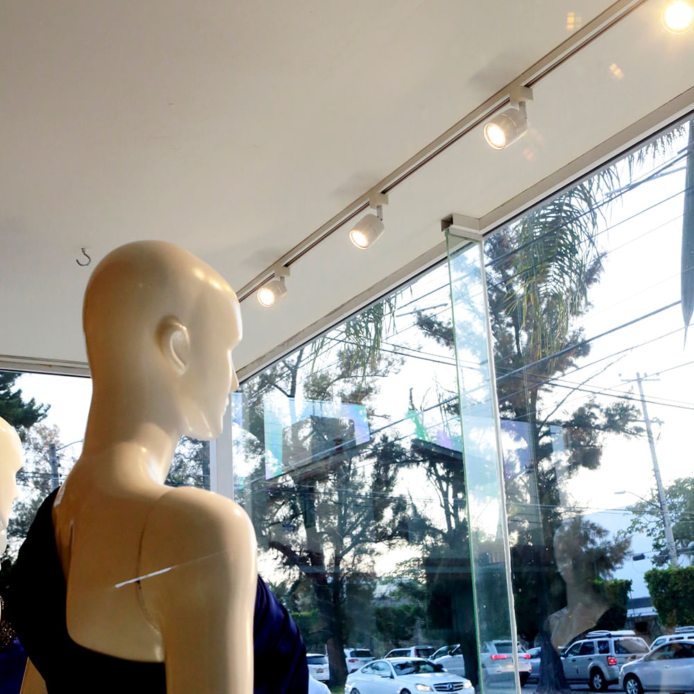 KIT DE 2 PIEZAS DE RIEL PARA LÁMPARA TECNOLITE SPOT DOS METRO BLANCO *** OFRECER 1005-000 ***