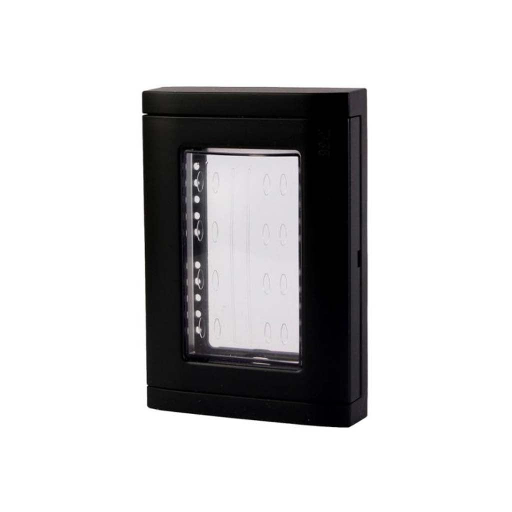 PLACA INTEMPERIE STALO & KRISTALO NEGRO MATE