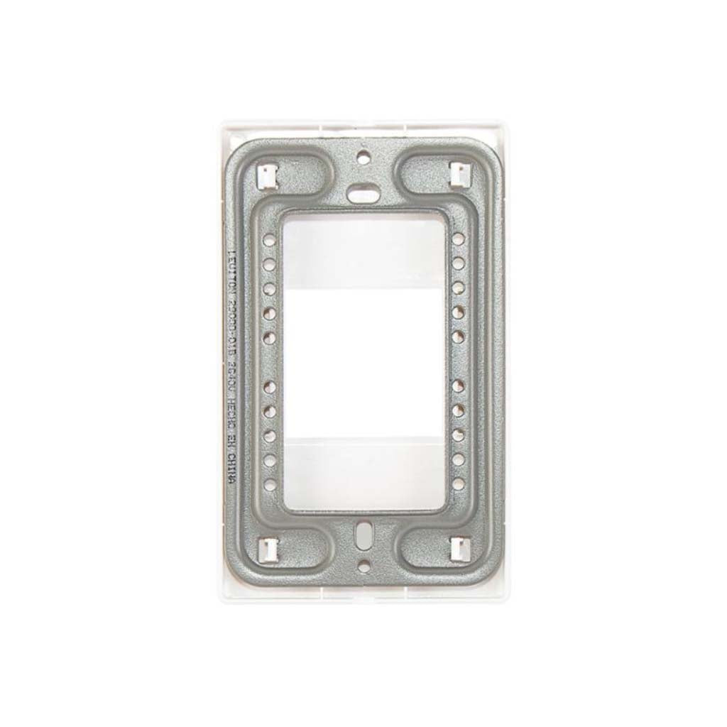 PLACA PLASTICA STALO 1 MODULO 1/2 BLANCO
