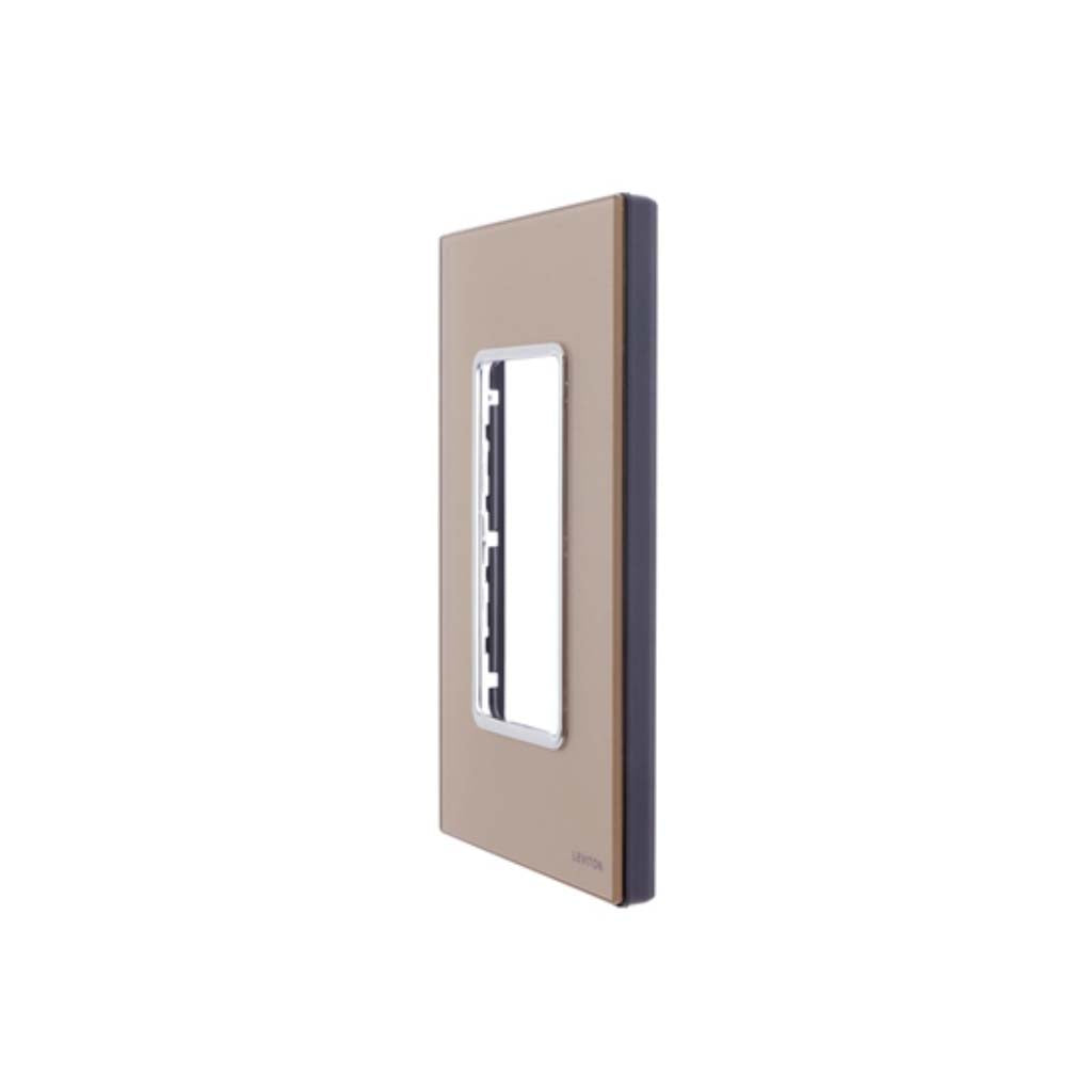 PLACA DE KRISTAL P/ACCESORIOS DECORA KRISTALO DORADO