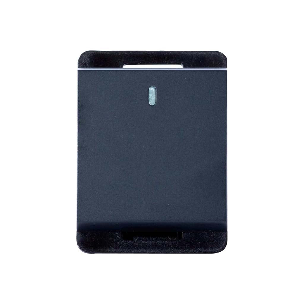 INTERRUPTOR 3V STALO & KRISTALO 1/2 NEGRO MATE 10A-250VCA