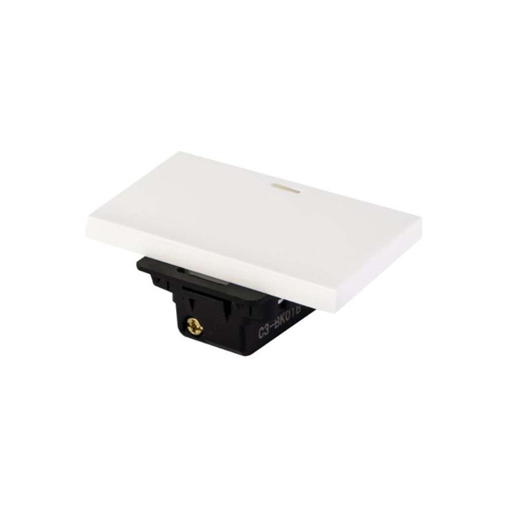 INTERRUPTOR 3 VIAS STALO & KRISTALO 3/3 BLANCO 10Z 250V