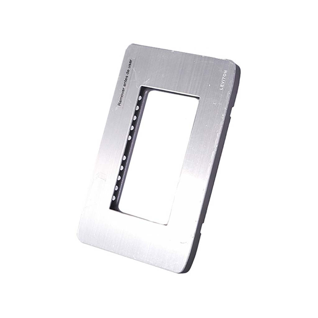 PLACA ACERO STALO P/3 MODULOS 1/3