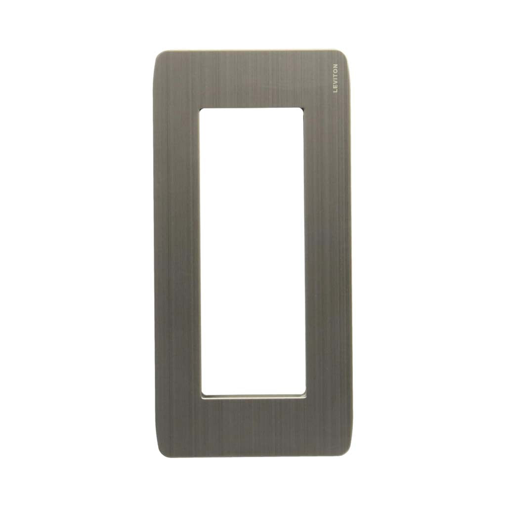 PLACA ACERO STALO P/3 MODULOS 1/2