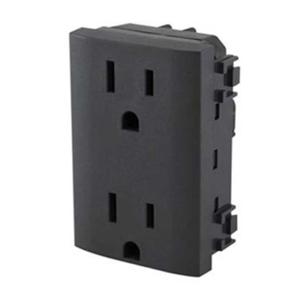 TOMACORRIENTE DUPLEX 2P+T 3 MOD. 15A/127-277V. L4188