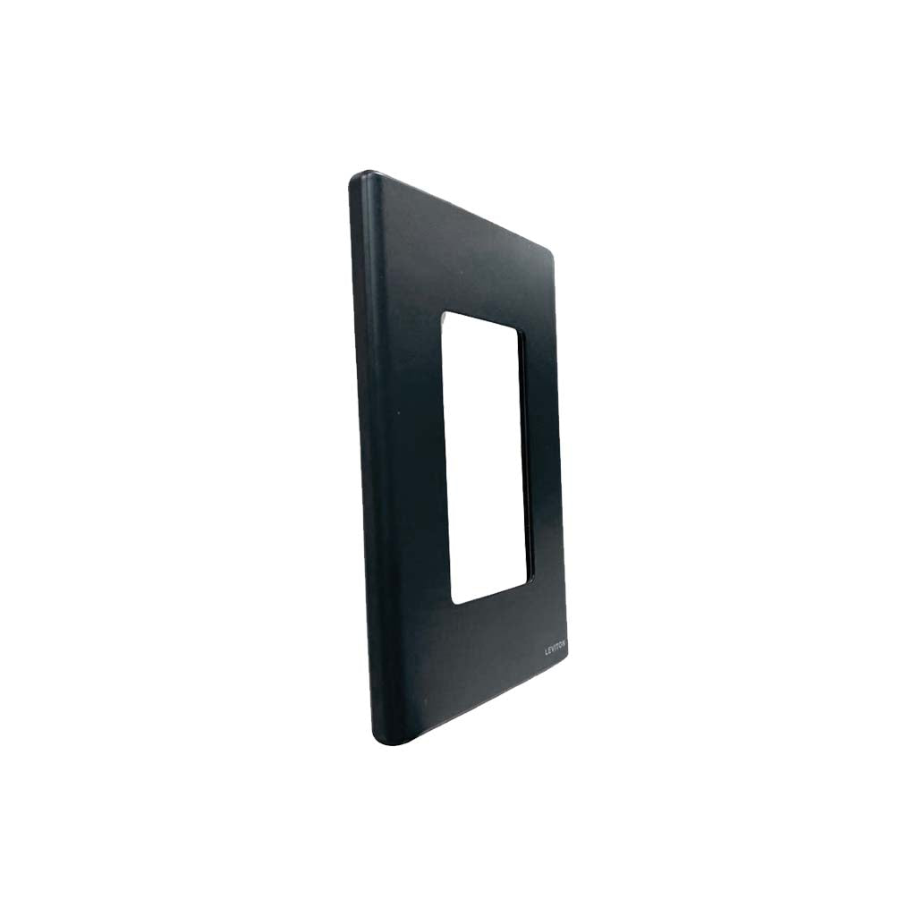 PLACA PLASTICA STALO DECORA NEGRO MATE