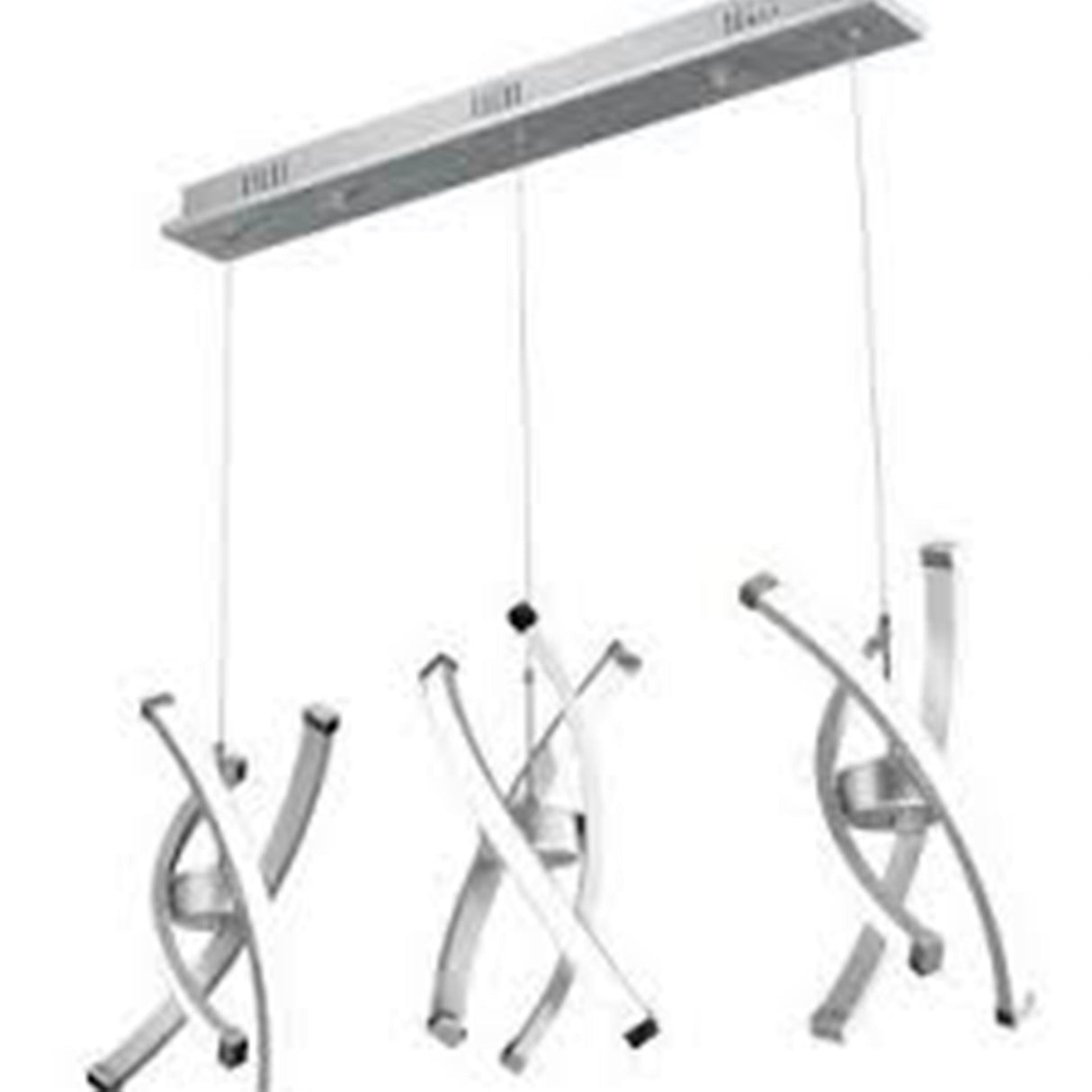 LUMINARIA LED COLGANTE SATIN 9X6W. SCALA ***STRATTO HAE***