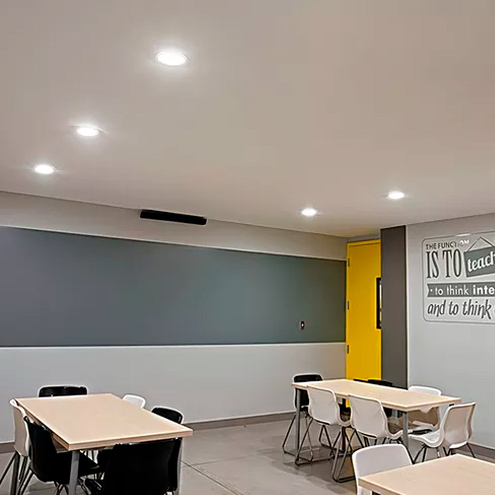 DOWNLIGHT LED EMPOTRAR LUNA 9 SSD 9W/105-140V. BLANCO 4000K LUZ NEUTRA IP65 ELECTROMAG