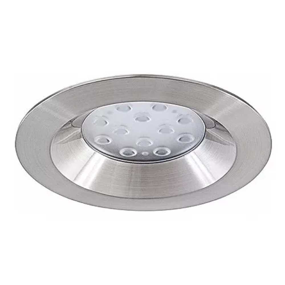DOWNLIGHT LED EMPOTRAR 15W/100-305V. NIQUEL M1400 4000K LUZ NEUTRA 1144LM ELECTROMAG *** SOBRE PEDIDO ***