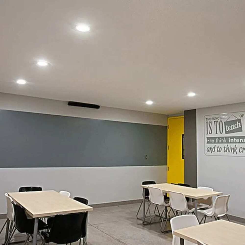 DOWNLIGHT LED EMPOTRAR LUNA 9 SSD 9W/105-140V. NIQUEL SATIN 6000K LUZ DE DIA ELECTROMAG *** SOBRE PEDIDO ***