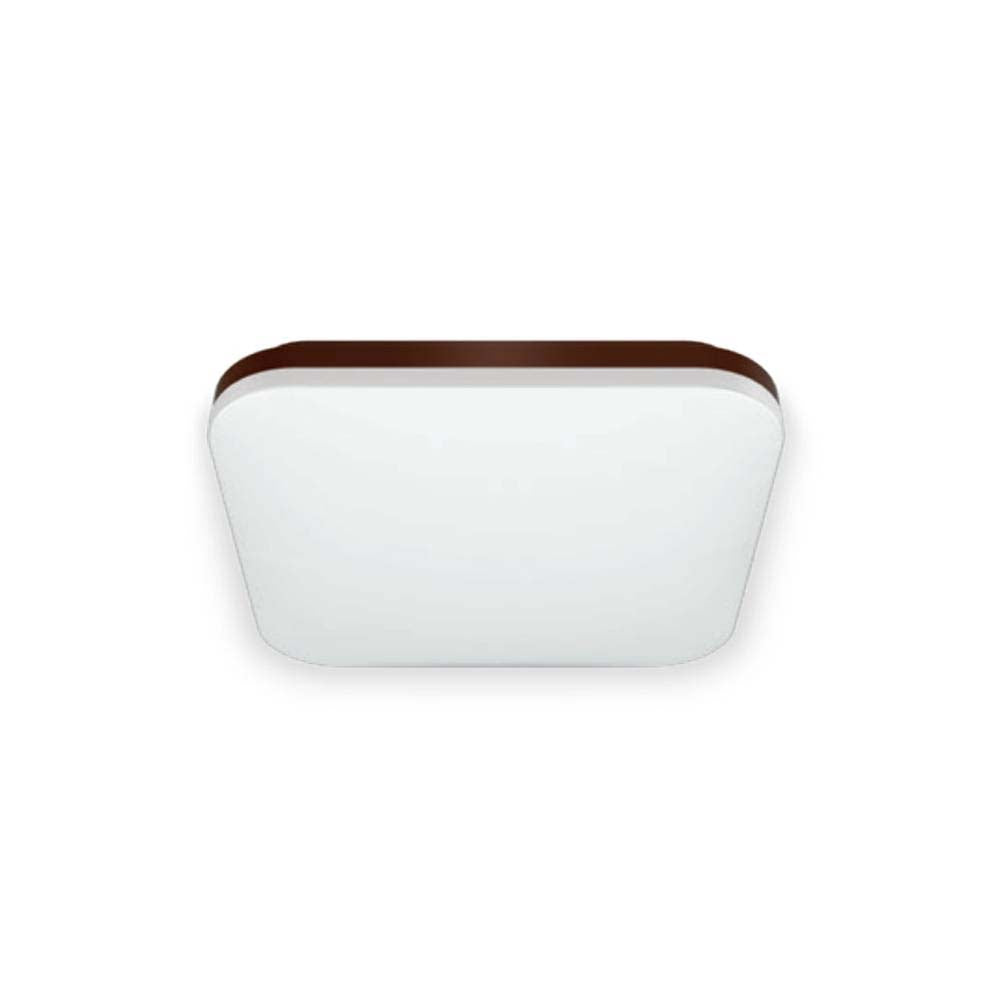 LUMINARIO LED SOBREPONER CL SQ 300 19W/100-240V. CHOCOLATE 6000K LUZ DE DIA ELECTROMAG
