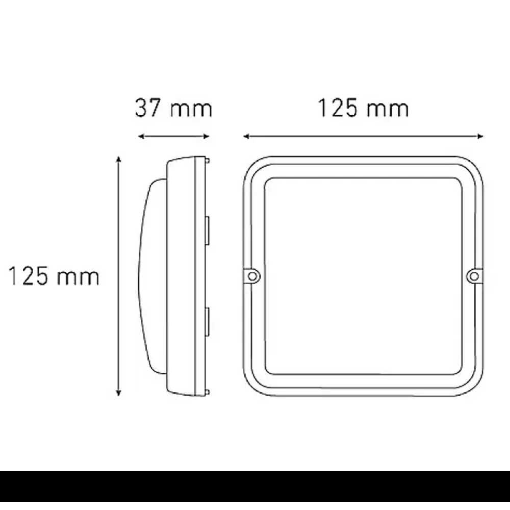LUMINARIO LED SOBREPONER CEILING 125 10W/100-240V. BLANCO 6000K LUZ DE DIA ELECTROMAG
