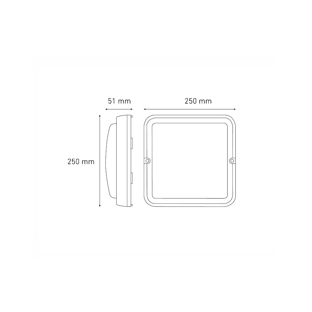 LUMINARIO LED SOBREPONER CEILING 250 22W/100-240V. BLANCO 6000K LUZ DE DIA ELECTROMAG