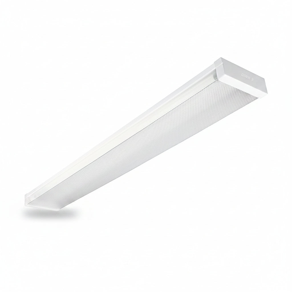 GABINETE INDUSTRIAL METALICO TRACK LED 2X18W/100-240V. PANTALLA TEXT. 4000K LUZ NEUTRA ELECTROMAG