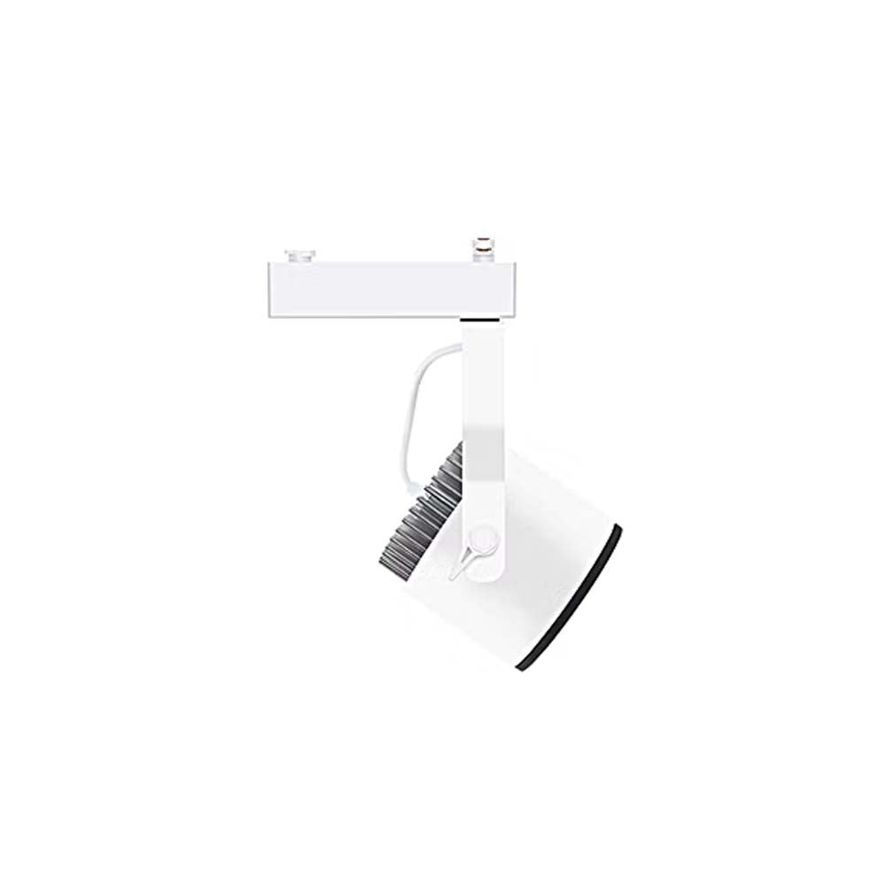 LUMINARIO LED RIEL 12W/100-305V. 45 C12-R BLANCO 4000K LUZ NEUTRA ELECTROMAG